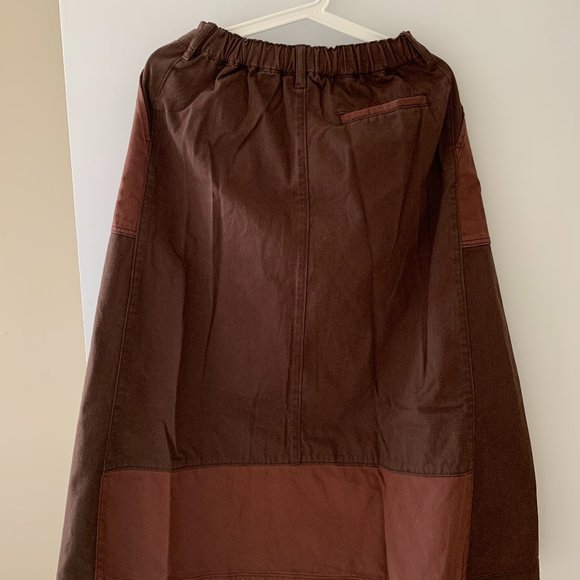 Niko and... Brown Patched Midi skirt - Picture 4 of 6